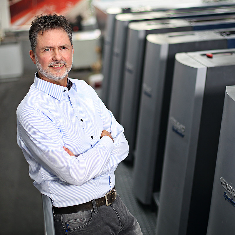 Portrait Ralf Trzeschewski – Agentur für Printmanagement bei München, Bayern