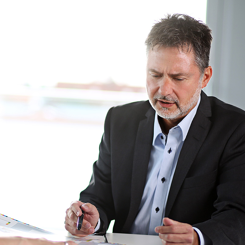 Portrait Ralf Trzeschewski – Printmanager bei München, Bayern